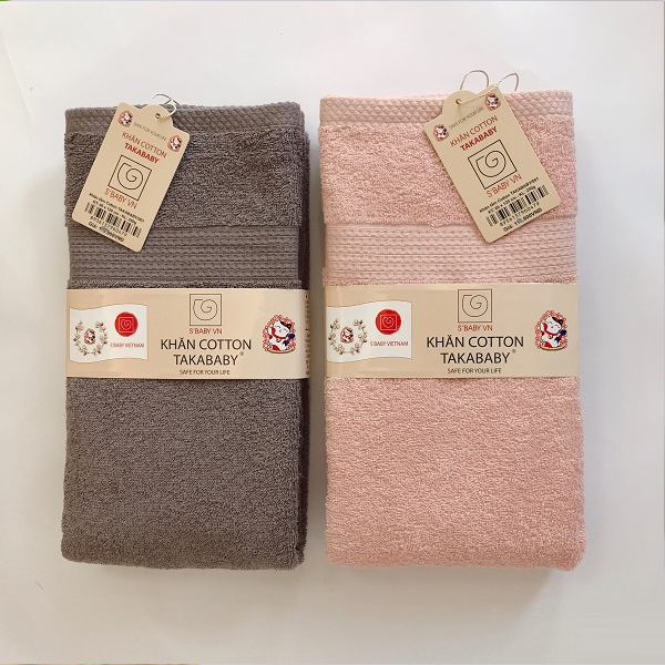 Khăn tắm cotton TAKABABY/001 - KT 60x120cm